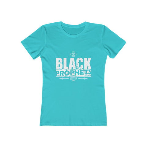 Women's Black Prophets Matter Tee (White)
